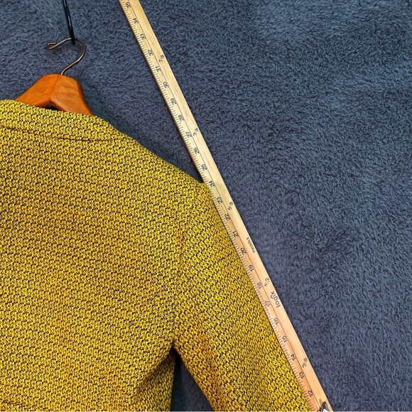 Zara Mustard Tweed Women's Blazer Size S - Picture 5 of 6